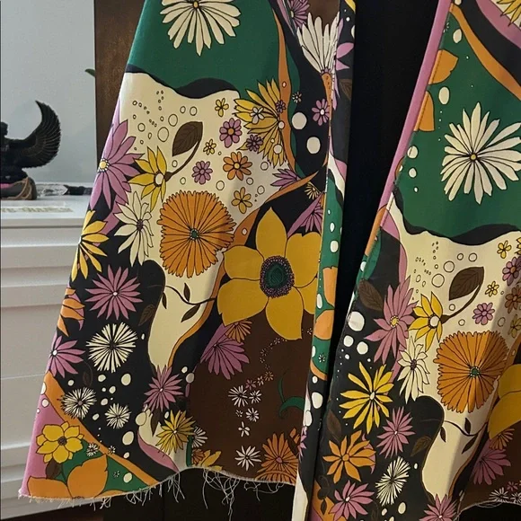 RARE Free People Float On Flair Floral Hippie Bellbottom